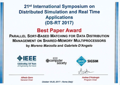 DS-RT 2017 Best Paper
      Award