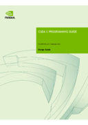CUDA C++ programming guide book cover